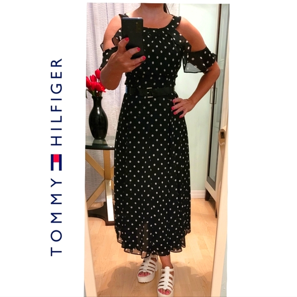 Tommy Hilfiger Dresses & Skirts - Tommy Hilfiger Polka dot Dress ❤️